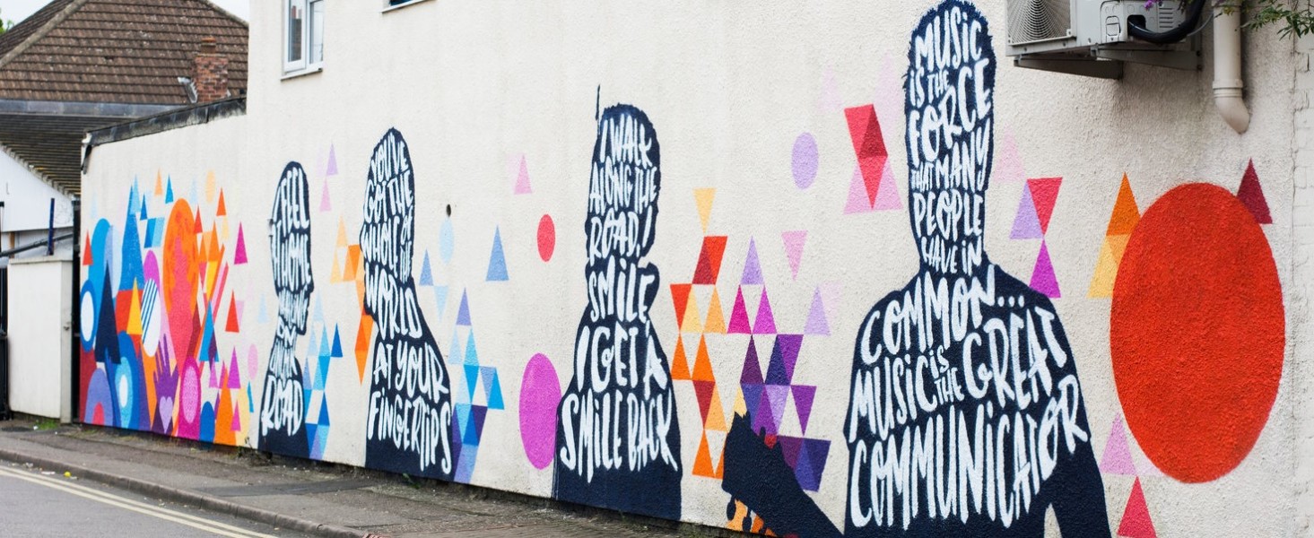 Image of Peterborough Presents street art