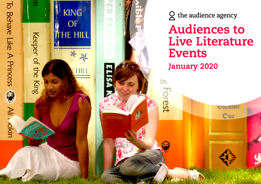 Image of Audiences to Live Literature Events report cover