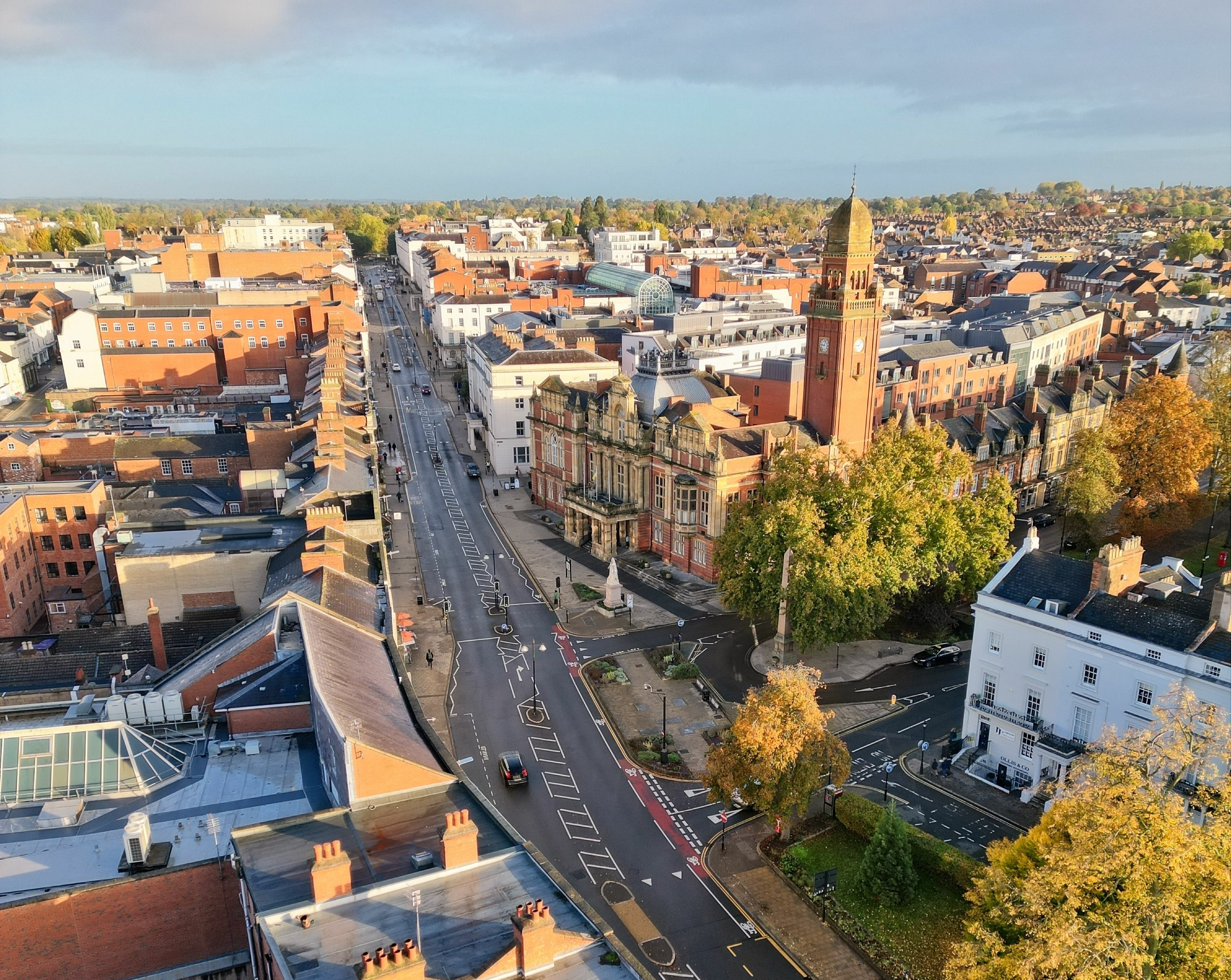 Leamington Spa, one of the examples used in the Guide