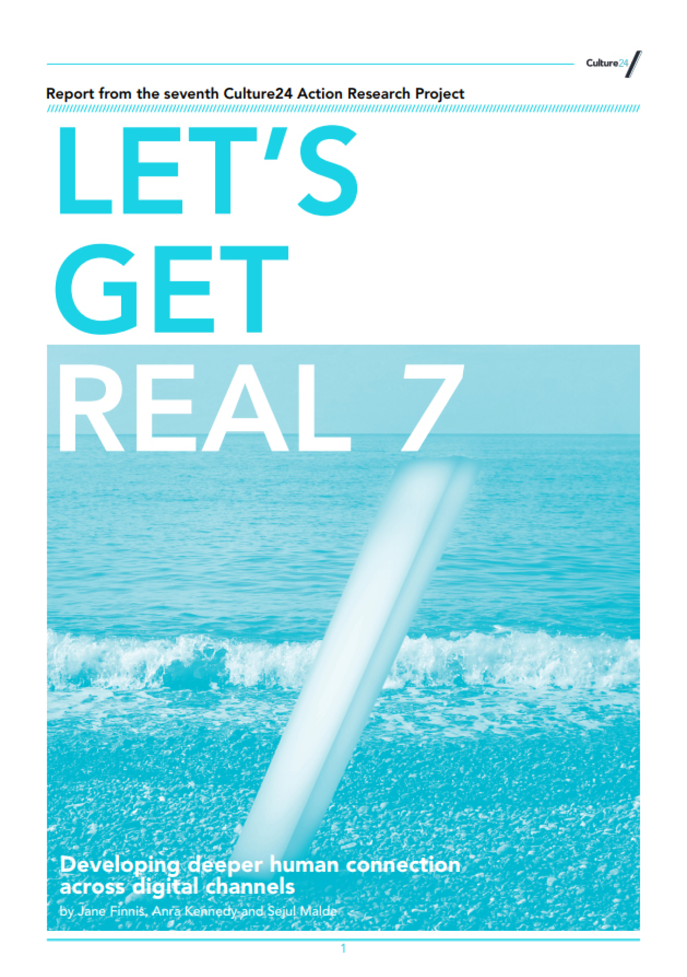 Let's Get Real 7 Report Cover