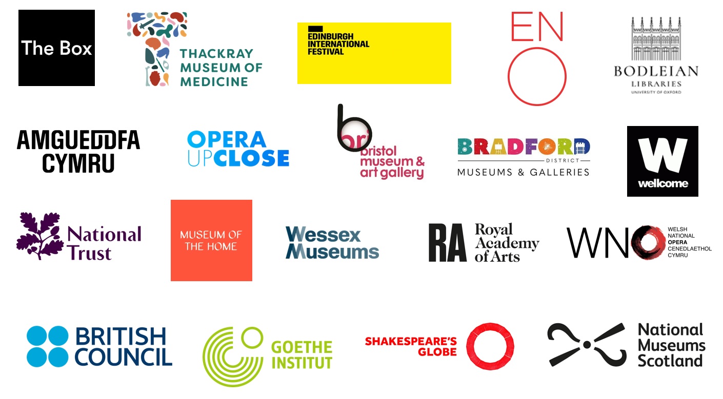 A picture of the logos of 19 organisations taking part in LGR Value