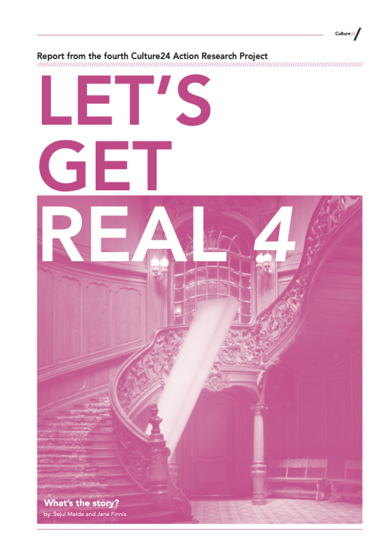 Let's Get Real 4 Report Cover