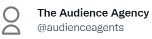 Image of The Audience agency Twitter Account 