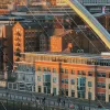 Image of Gateshead Millennium Bridge in Newcastle-upon-Tyne, UK